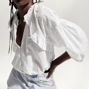 Zara | Embroidered Top